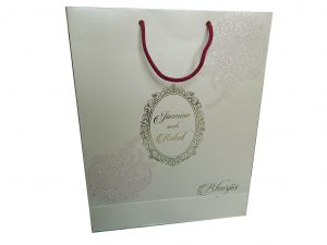 Gift Bag in Shimmer Finish Ivory