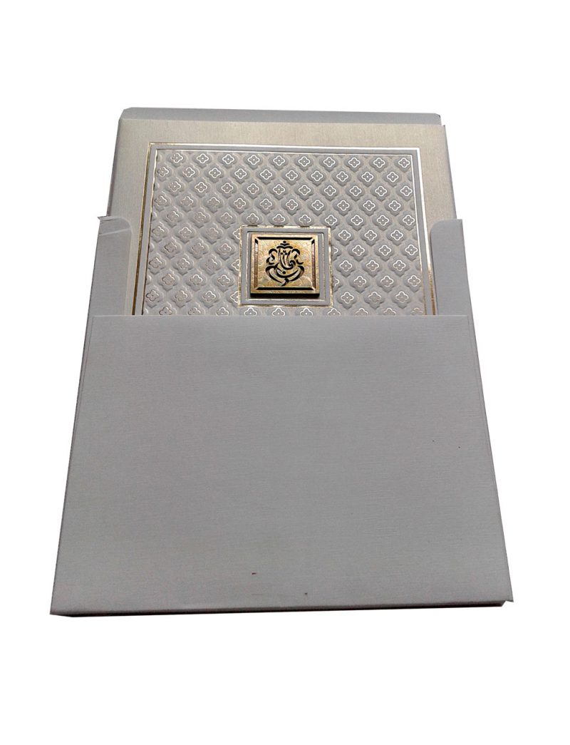 Louis Vuitton white invitation card / Picture Holder with Envelope