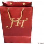 Red Shimmer Finish Gift Bag