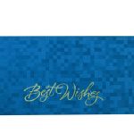 Self Design Money Envelope in Blue