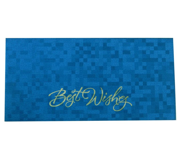 Self Design Money Envelope in Blue