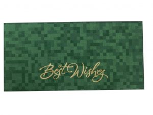 Self Design Money Envelope in Green