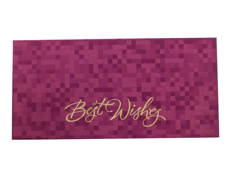 Self Design Money Envelope in Pink