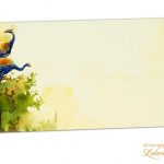 Gift Envelope with Colorful Peacocks