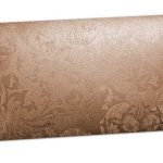 Brown Shimmer Multi Floral Shagun Envelope