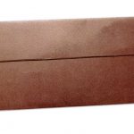 Back view of Ganesha Shagun Envelope in Shimmer Brown